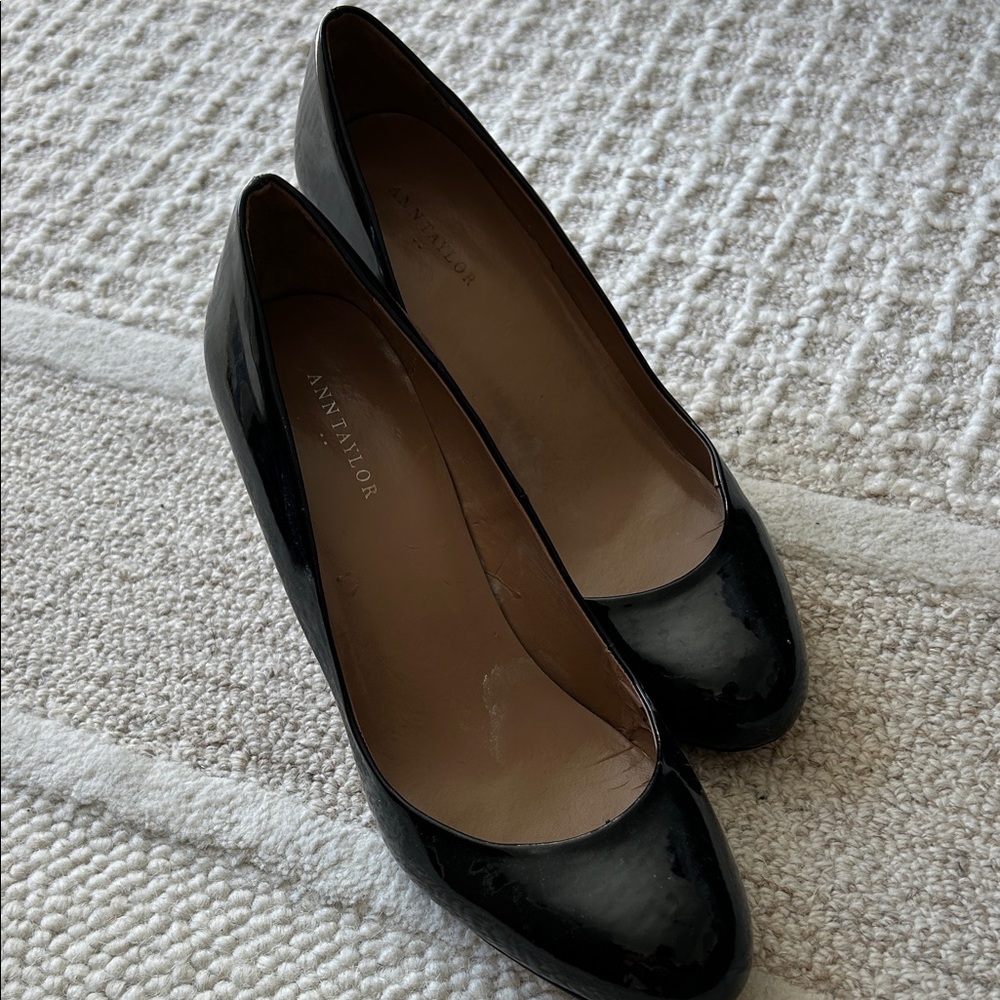 Ann Taylor Classic Black Heels